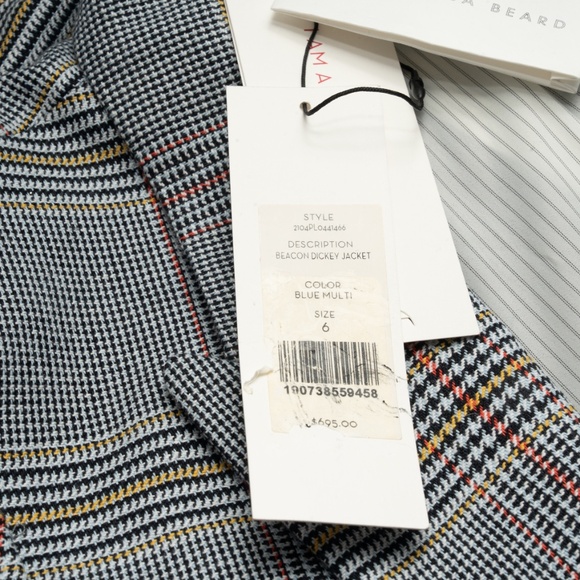 Veronica Beard Miller Plaid Dickey Jacket - Picture 16 of 16